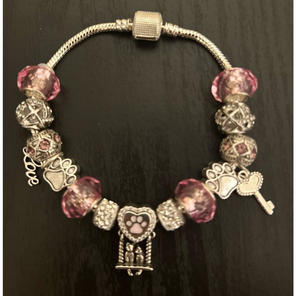 Cat Charm Bracelet